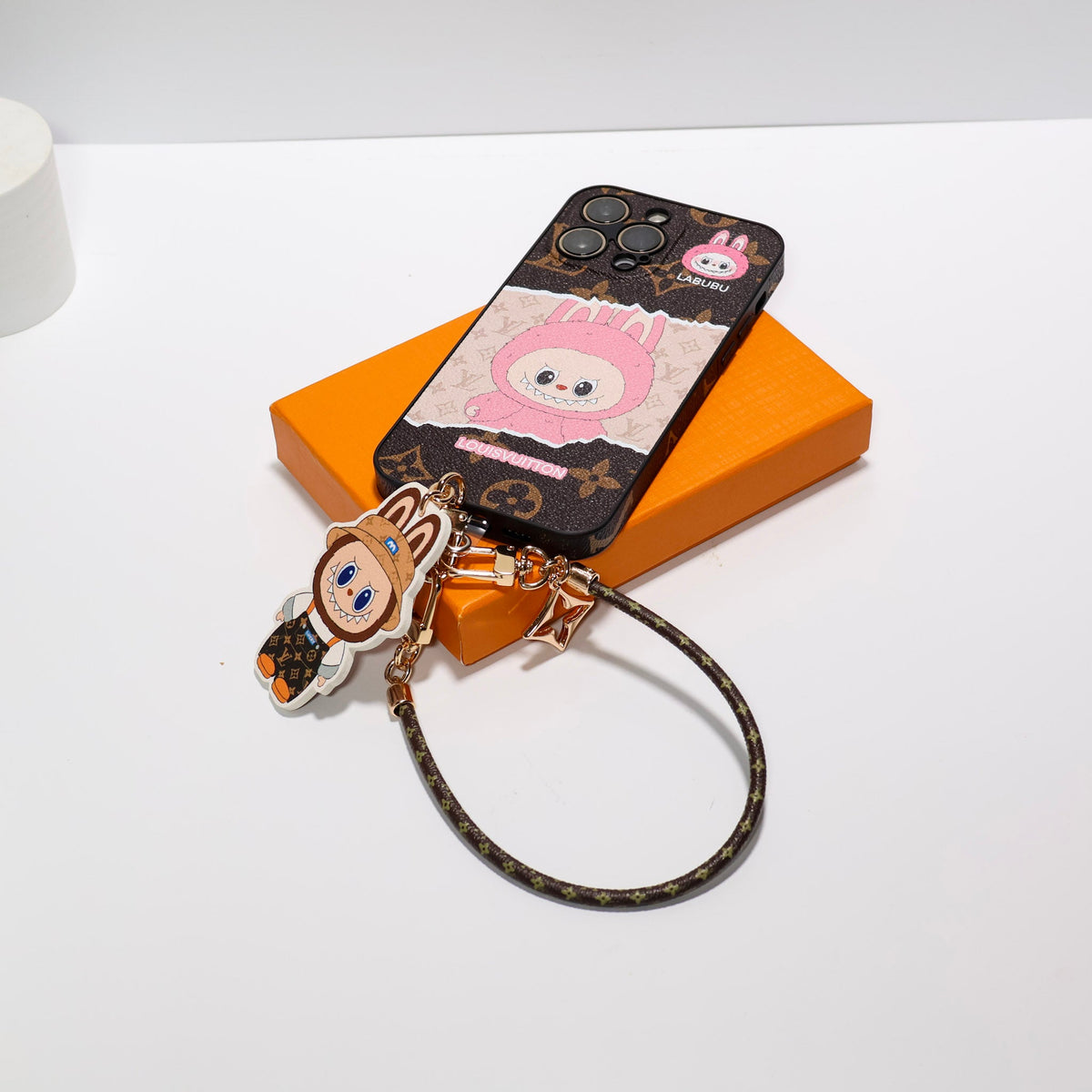 Luxury Iphone Case Labubu Style For 13-16 Pro Max Series