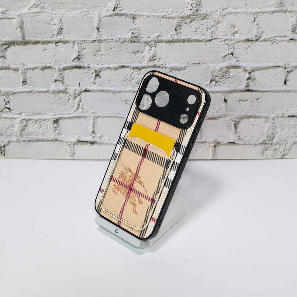 Bb Card Holder Iphone Case For 12-17 / Pro / Pro Max / Plus / Air