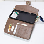 Coated Canvas Gg Crossbody Wallet Case Iphone 17/ Pro / Pro Max / Air