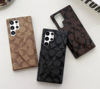 Coach Phone Case For Samsung Galaxy S21 22 23 24 25 Plus Ultra Card Slot