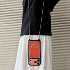 Prada Phone Case On Chain Iphone 12-17 / Pro / Pro Max / Plus / Air