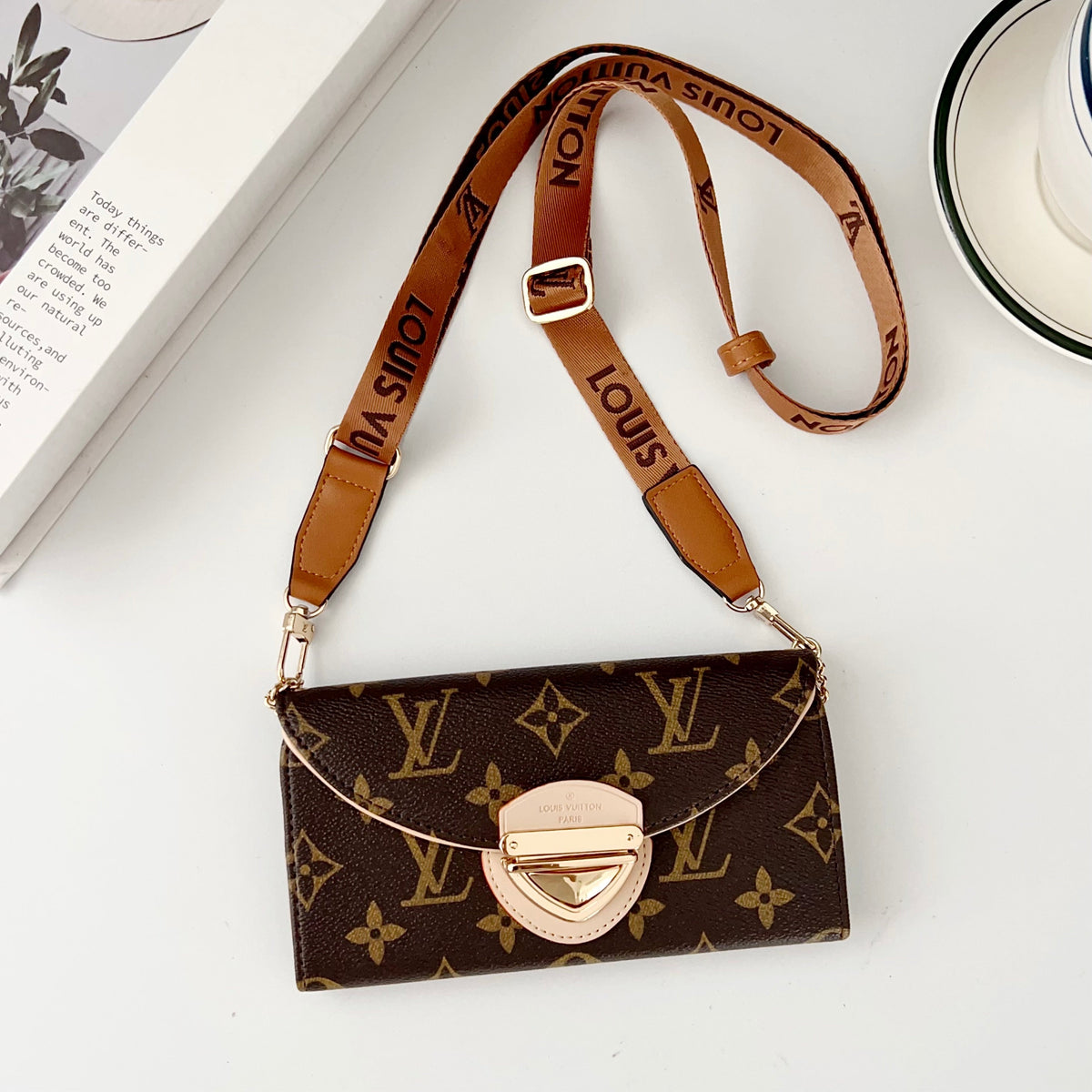 Samsung Galaxy Lv Case Crossbody Mini Wallet For S23-26 / Plus / Ultra
