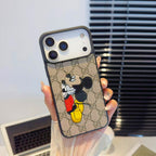 Gg Embroidery Iphone Case For 17 / Pro / Pro Max / Air Series