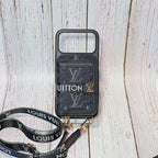 Designer Crossbody Lv Zipped Iphone Case For 17/Pro/Pro Max/Air