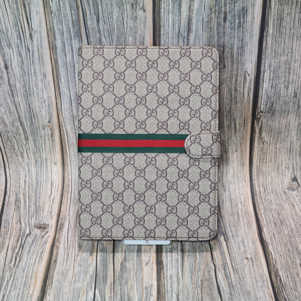 Folding Gg Ipad Case Cover With Kickstand Function