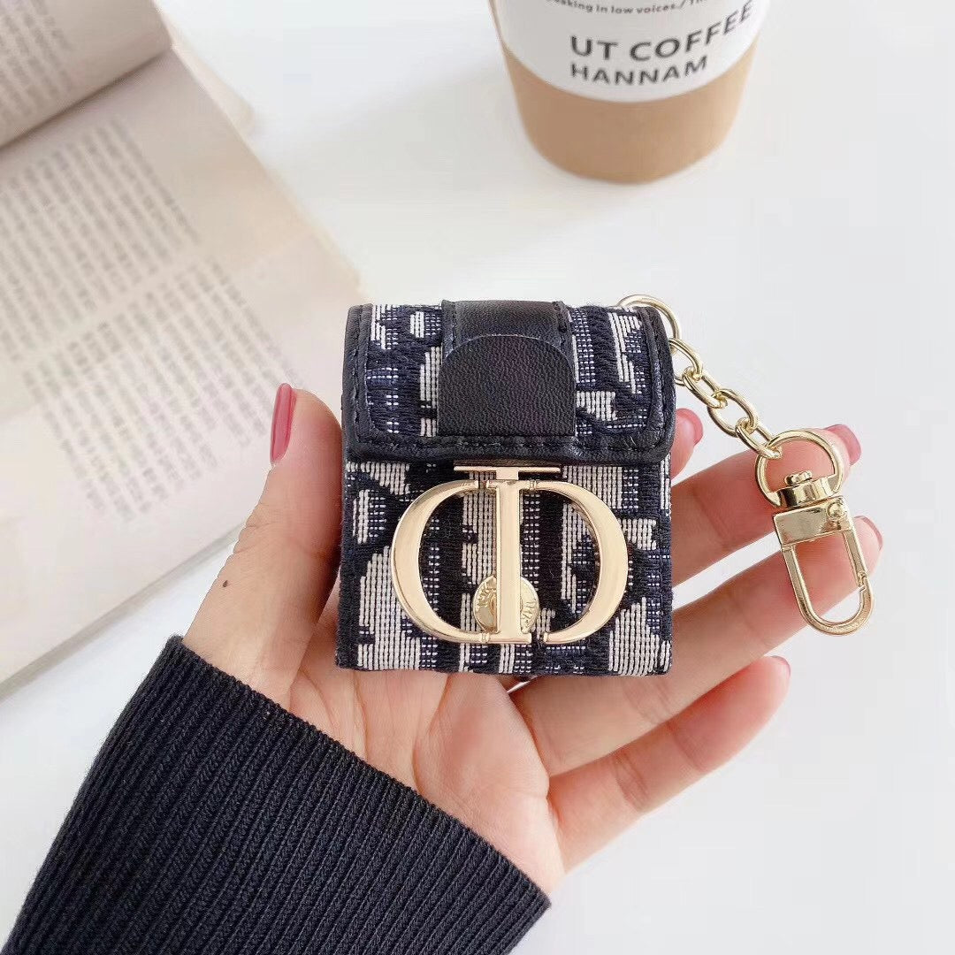 Dr Airpod Case For 2-3-Pro Gen Fabric Leather