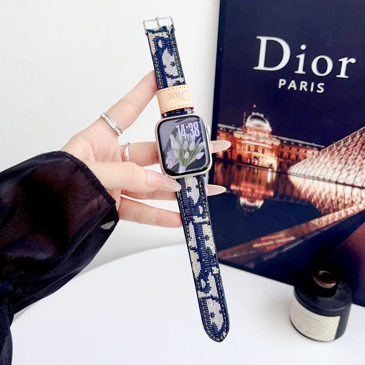 Fabric Dior Apple Watch Band