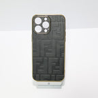 Fendi Electroplated Iphone Case For 12-17 Pro Max Plus