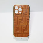 Fendi Electroplated Iphone Case For 12-17 Pro Max Plus