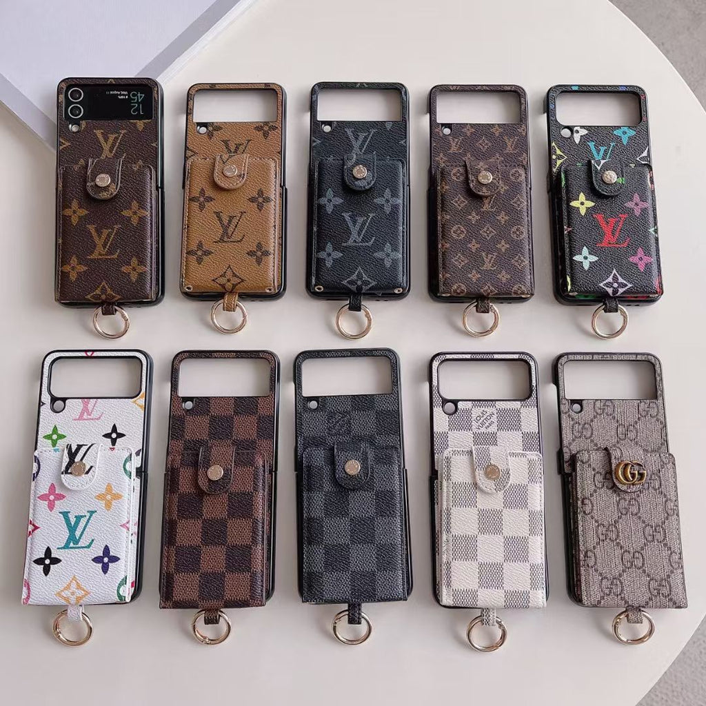 Lv Phone Case Z Flip 3 4 5 6 7 Samsung Galaxy