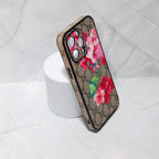 Fashion Bloom Design Phone Case For 11-16 Pro Max Plus Series