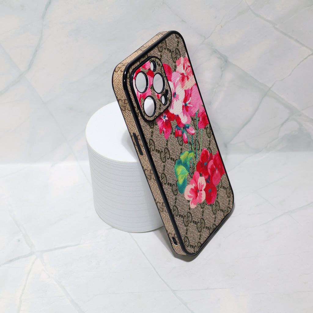Fashion Bloom Design Phone Case For 11-16 Pro Max Plus Series