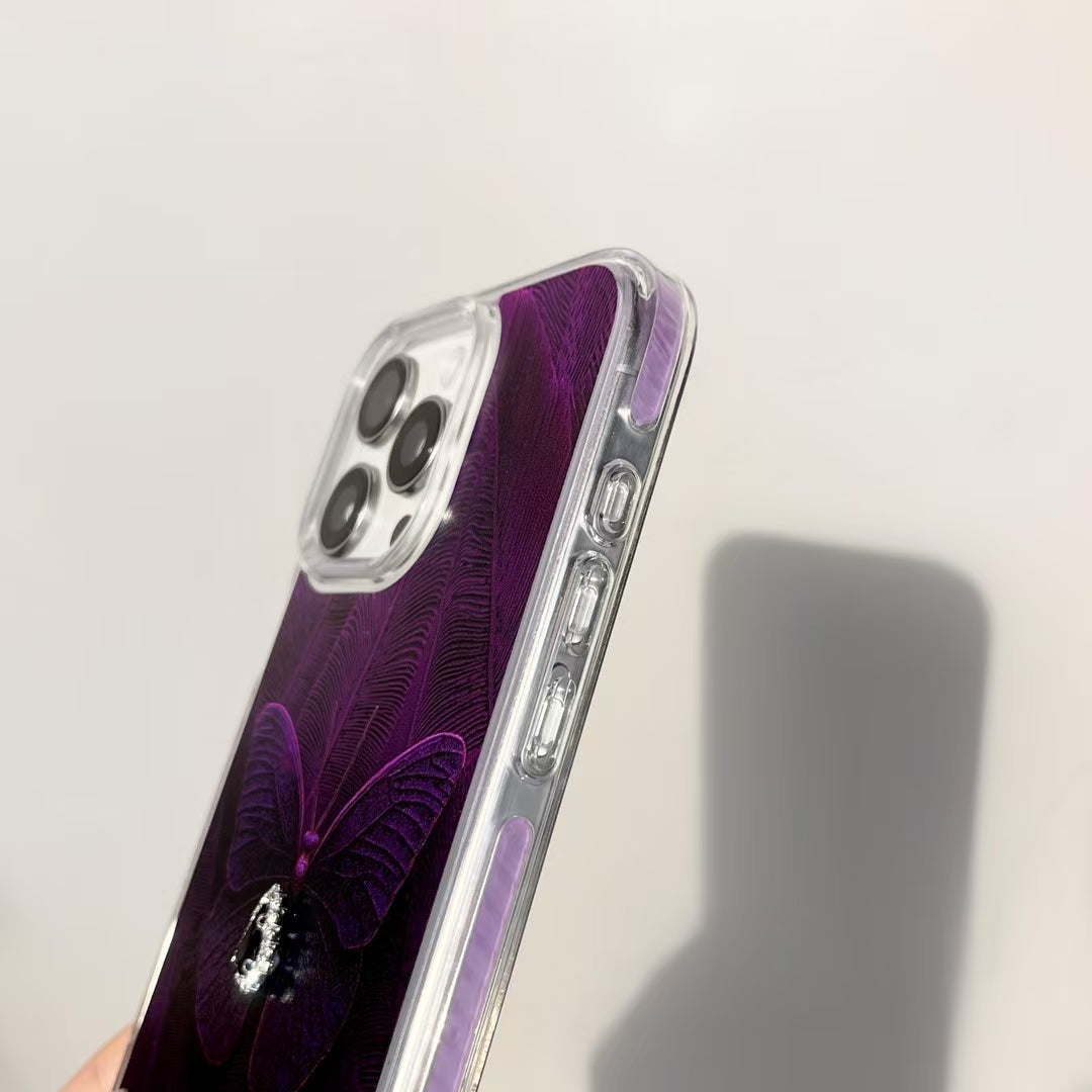 Gg Butterfly Iphone Case For 13-16 Pro Max Series