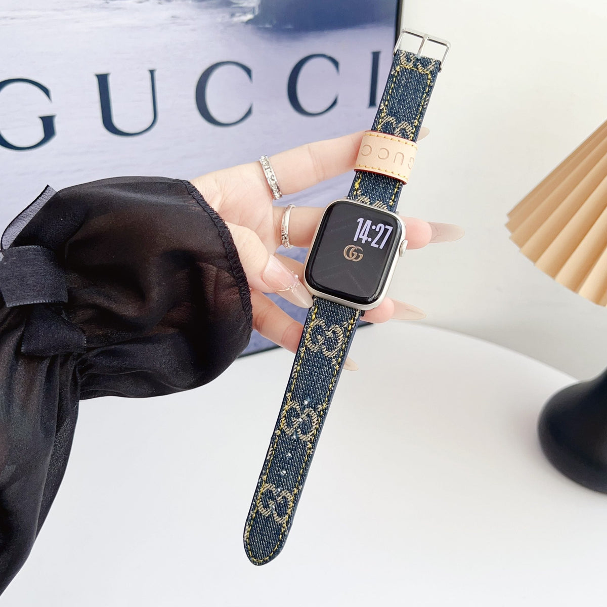 Fabric Gg Apple Watch Band