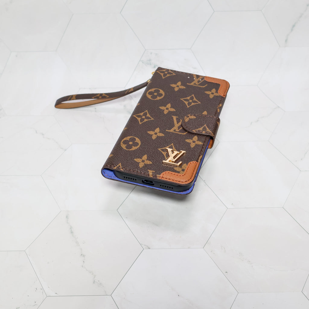 Folio Lv Wallet Case Edge Patches For 12-17 / Pro / Pro Max / Plus