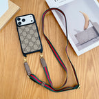 Lv Classic Monogram Iphone Case Crossbody For 13-17 / Pro / Pro Max