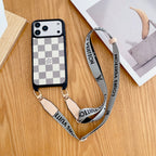 Lv Classic Monogram Iphone Case Crossbody For 13-17 / Pro / Pro Max