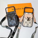 Lv Crossbody Iphone 17 Series Case Card Holder