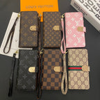 Lv Wallet Phone Case Samsung Galaxy S 22 / 23 / 24 / 25 / 26 Plus / Ultra