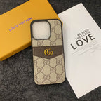 Luxury Leather Lv Phone Case Style Card Holder For Iphone 16 15 14 13 Pro Max Plus