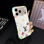Lv Magsafe Magnet Card Holder Phone Case For Iphone 13-17 / Pro / Pro Max / Plus / Air