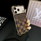 Lv Magsafe Magnet Card Holder Phone Case For Iphone 13-17 / Pro / Pro Max / Plus / Air