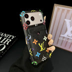Lv Magsafe Magnet Card Holder Phone Case For Iphone 13-17 / Pro / Pro Max / Plus / Air