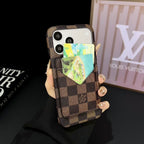 Lv Magsafe Magnet Card Holder Phone Case For Iphone 13-17 / Pro / Pro Max / Plus / Air
