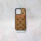 Louis V Magsafe Iphone Case Card Holder For 12-16 Pro Max Plus
