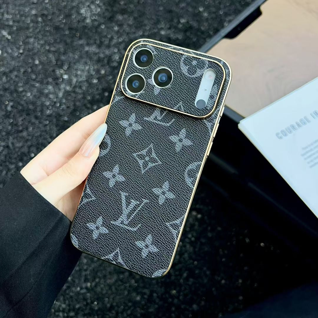 Lv Phone Case Iphone 17 / Pro / Pro Max / Air / Electroplated