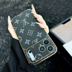 Lv Phone Case Iphone 17 / Pro / Pro Max / Air / Electroplated