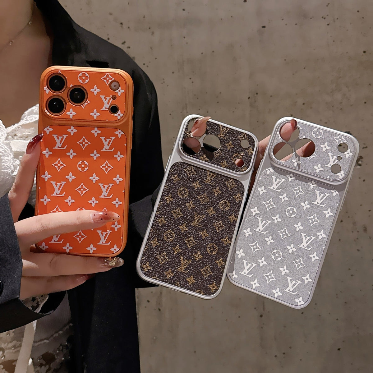 Lv Small Monogram Iphone Case 14-17 / Pro / Pro Max