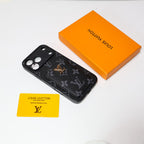Lv Style Card Holder Phone Case For Iphone 12-17 / Pro / Pro Max / Plus
