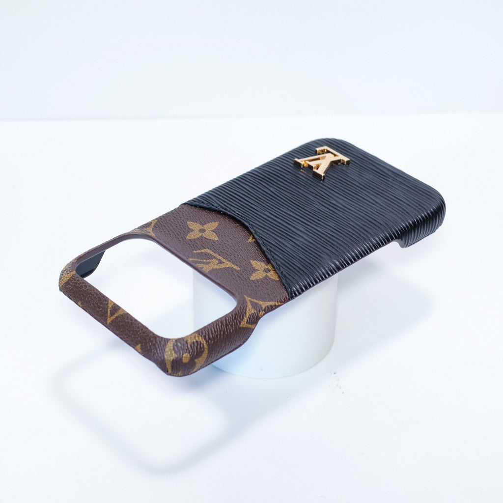 Lv Accent Leather Phone Case Iphone 17 Series