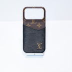 Lv Accent Leather Phone Case Iphone 17 Series