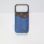 Lv Accent Leather Phone Case Iphone 17 Series