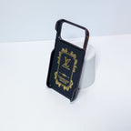 Lv Accent Leather Phone Case Iphone 17 Series