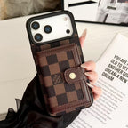 Lv Wallet Phone Case For Iphone 17 / Pro / Pro Max / Air