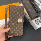 Lv Wallet Phone Case Samsung Galaxy S 22 / 23 / 24 / 25 / 26 Plus / Ultra
