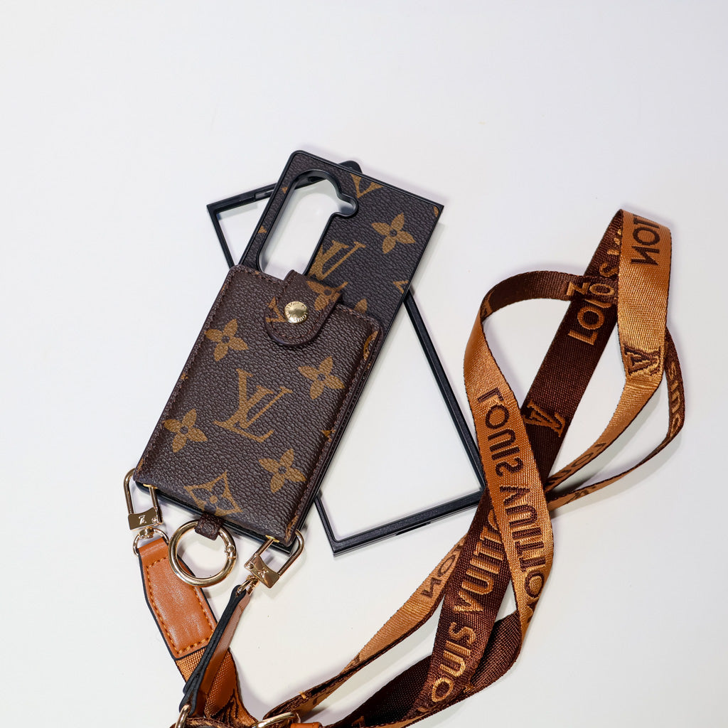 Stylish Z Fold Crossbody Phone Case For 3 / 4 / 5 / 6 / 7 Series