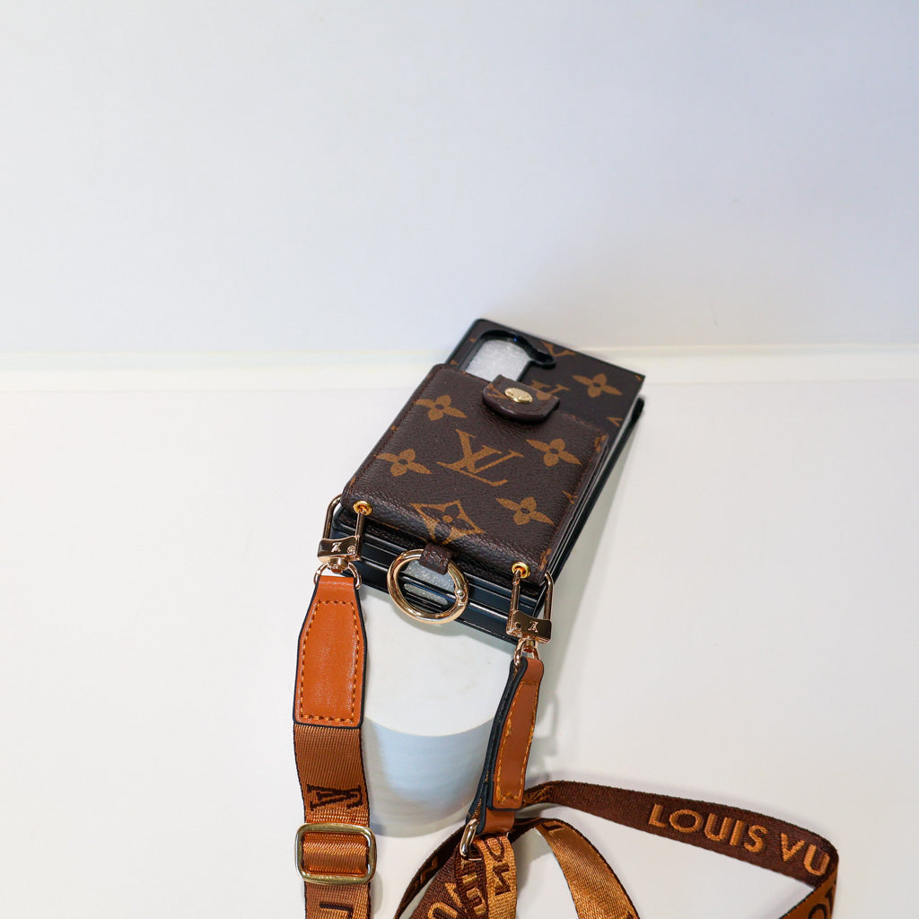 Stylish Z Fold Crossbody Phone Case For 3 / 4 / 5 / 6 / 7 Series