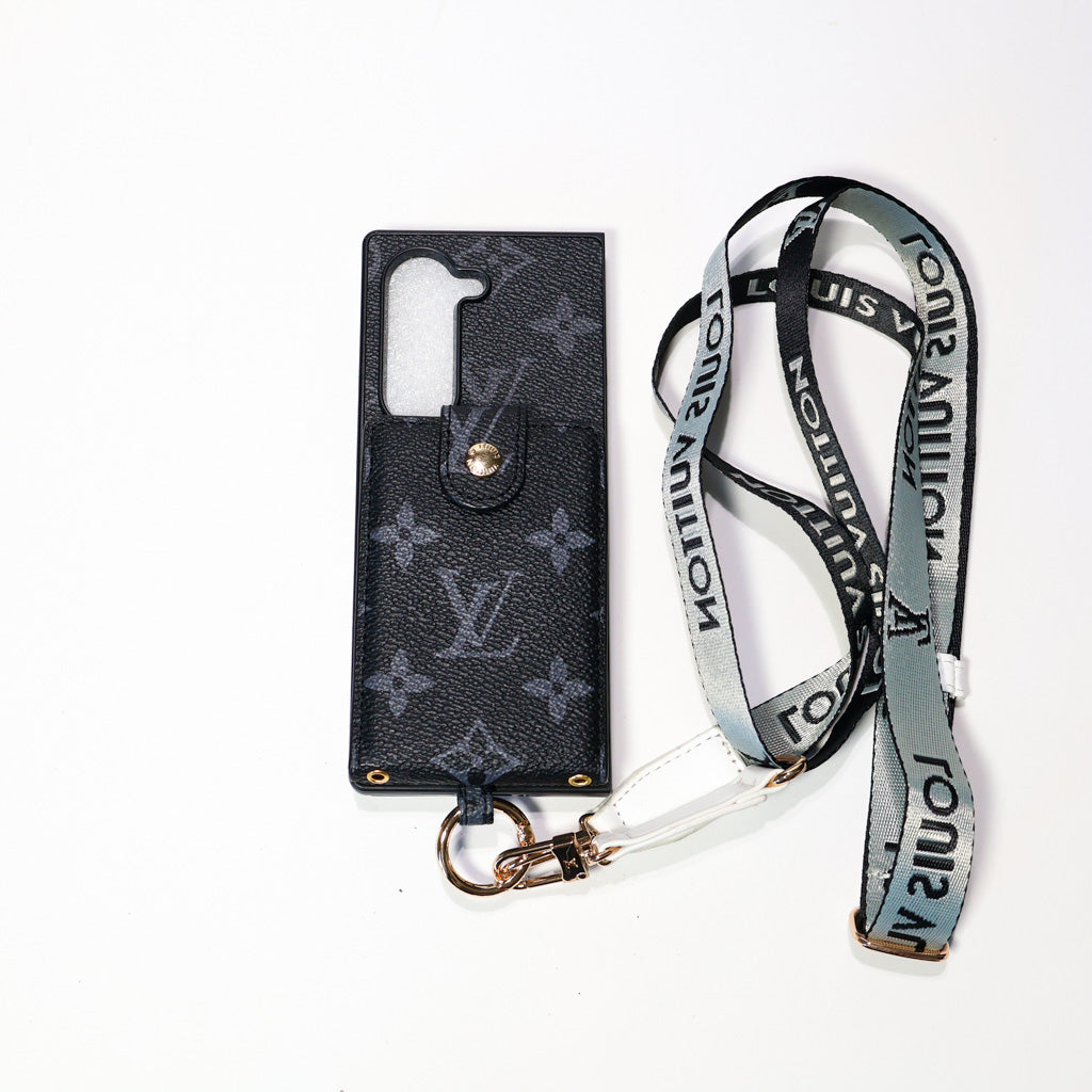 Stylish Z Fold Crossbody Phone Case For 3 / 4 / 5 / 6 / 7 Series