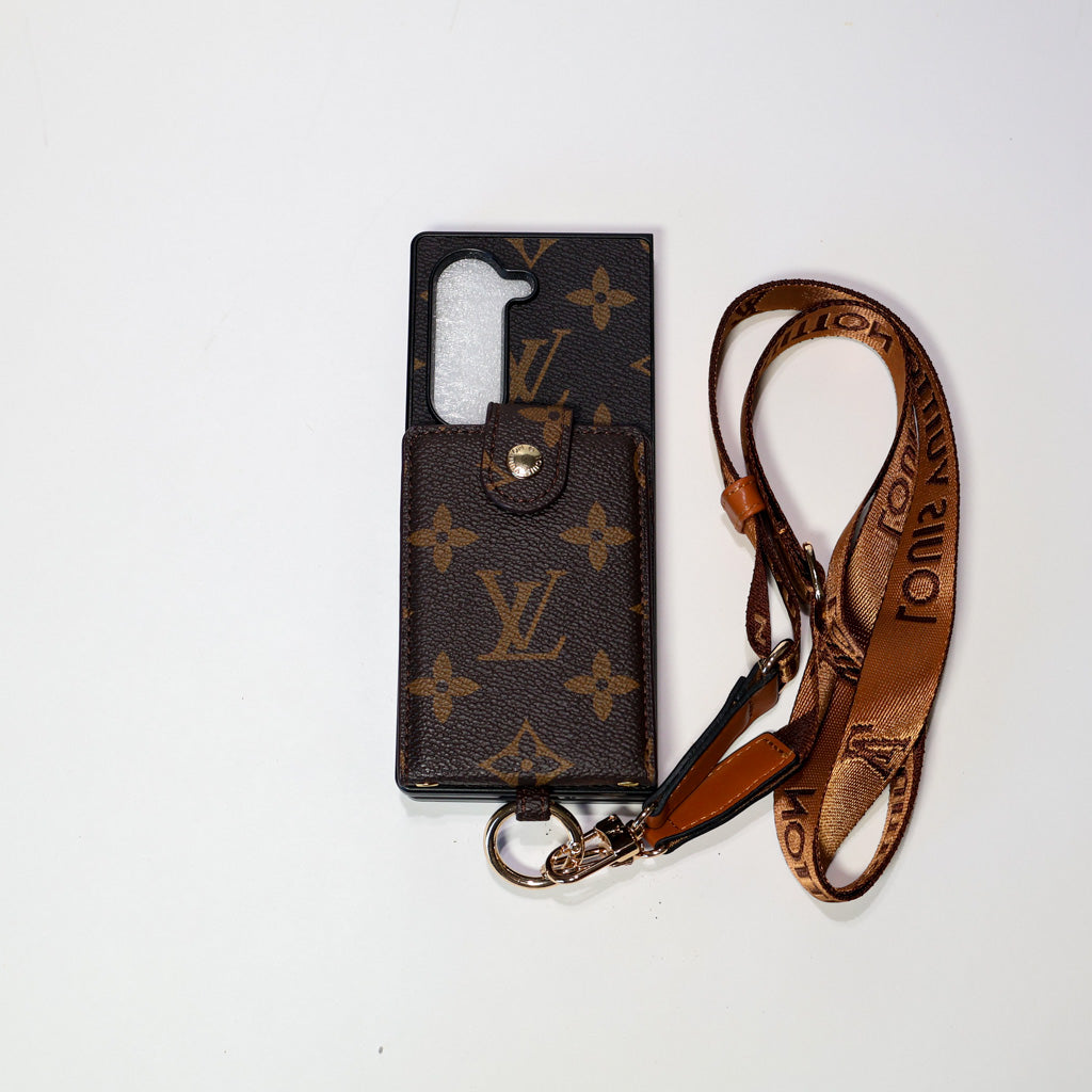 Stylish Z Fold Crossbody Phone Case For 3 / 4 / 5 / 6 / 7 Series