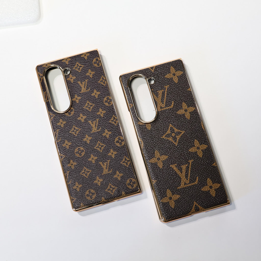 Samsung Galaxy Z Fold 3 4 5 6 7 Fashion Leather Phone Case