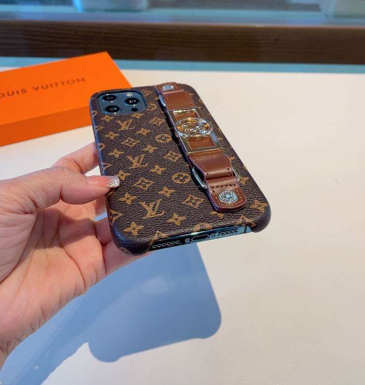 Luxury Designer Case Iphone 11 12 13 14 15 16 Pro Max Plus Brown Monogram