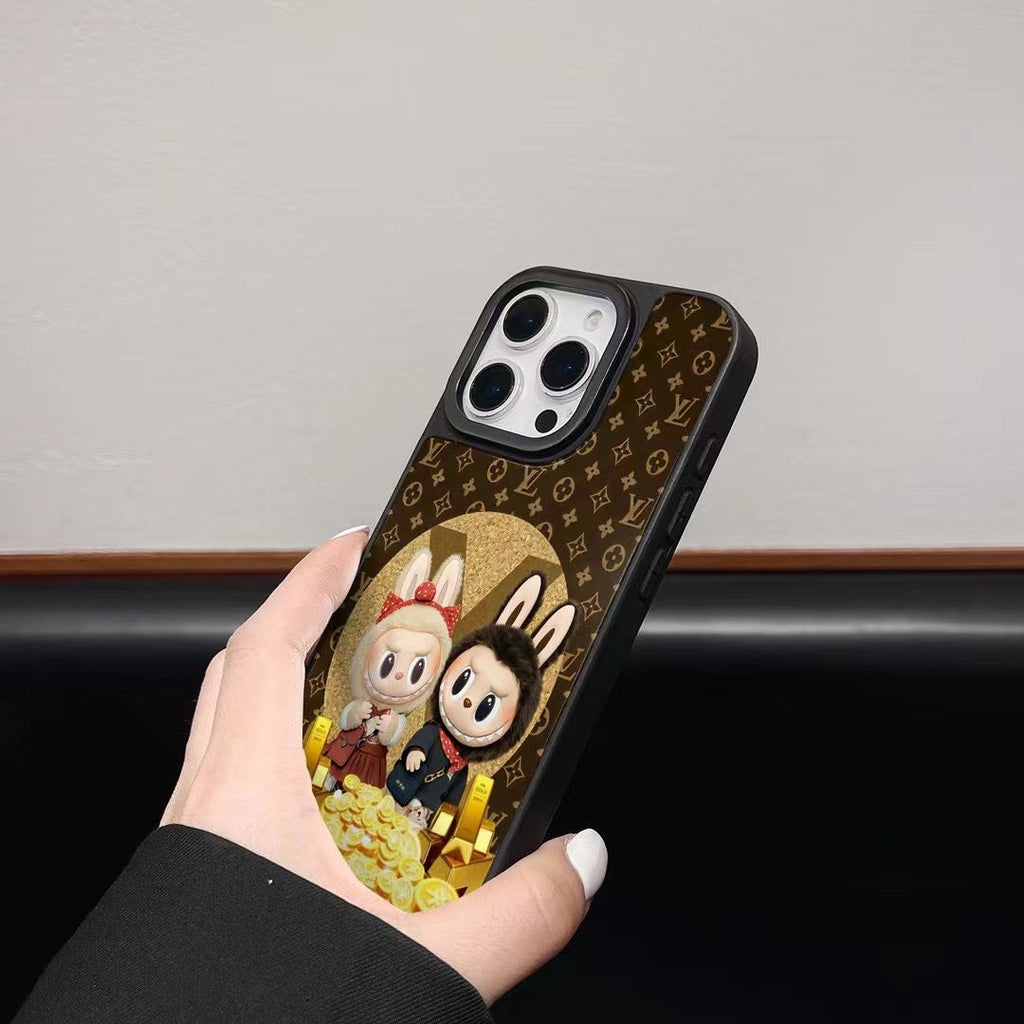 Labubu Phone Case Lv Collaboration For 13-16 Pro Max