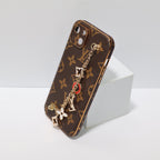 Ornament Luxury Hand Strap Phone Case For 12-16 Pro Max Plus
