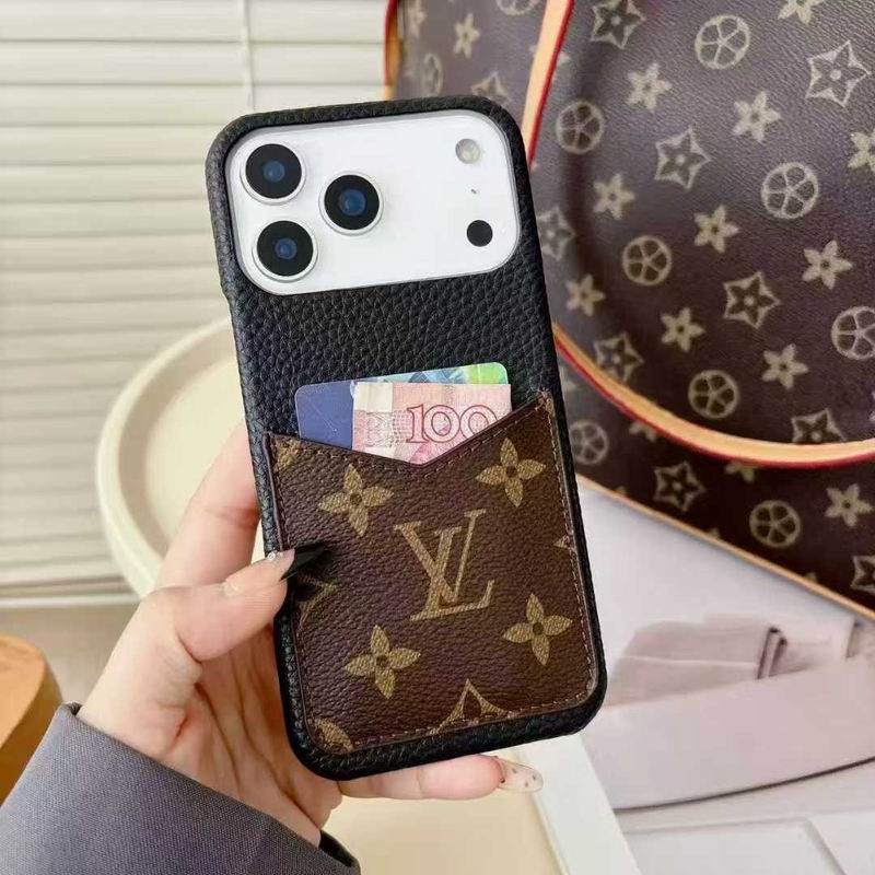 Louis Vuitton Case Card Holder Iphone 12-17 / Pro / Pro Max / Plus / Air