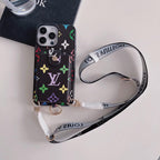Louis Vuitton Phone Case Cards Holder Crossbody For 12 13 14 15 16 Pro Max Plus Models