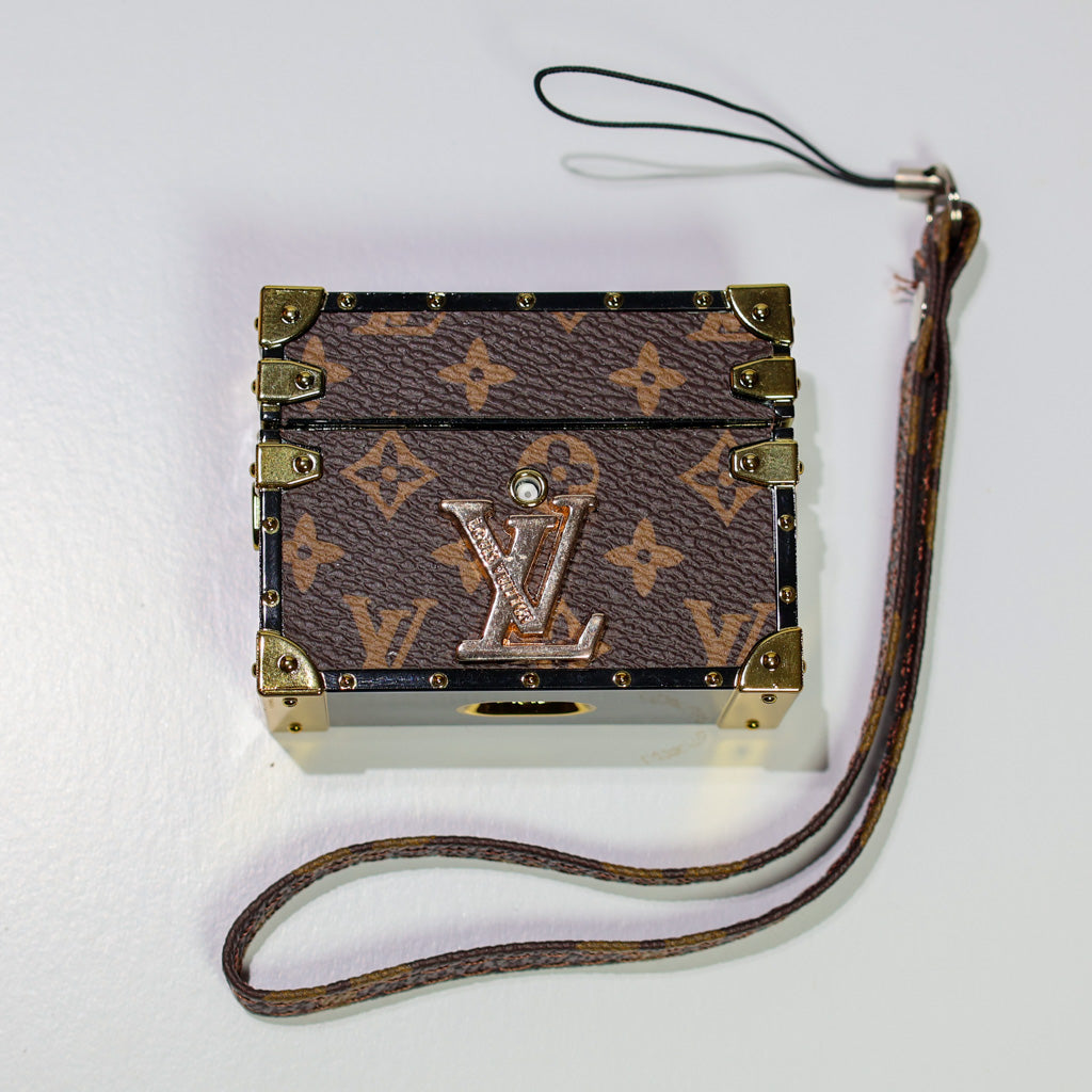 Lv Trunk Airpods Case For 2Nd / 3Rd / Pro / Pro 2 / Generation